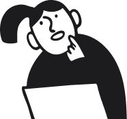 Person thinking